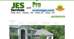 Desktop Screenshot of prodrainage.com